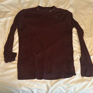 Adidas Thin Long Sleeve running shirt.